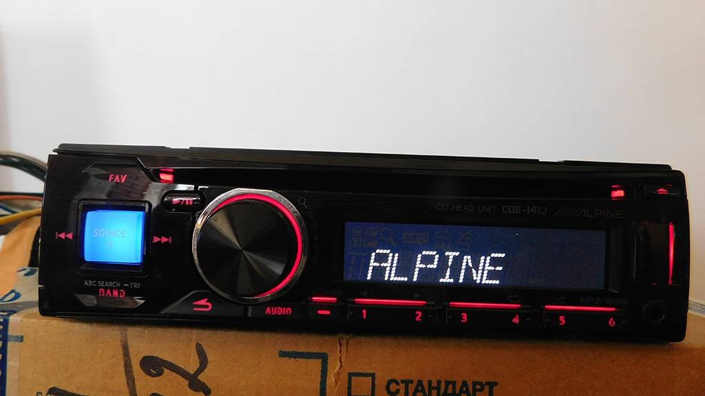 ALPINE CDE-141J