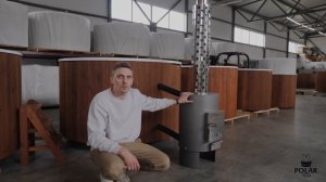 Чем отличается интегрированная печь от внешней печи в купелях POLARSPA?