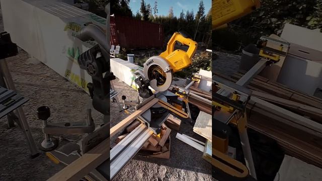 Project #ShippingContainer Reno Update - Our Sawing Station - #Tools