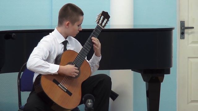 Alfred Cottin - Balalayka Chanson Russe | Альфред Коттин - Балалайка (12 years old | 12 лет)