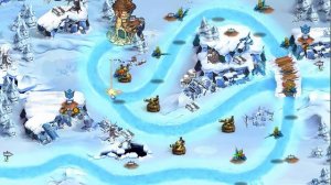 Королевская защита #7 Заснеженные горы! Вторая локация)