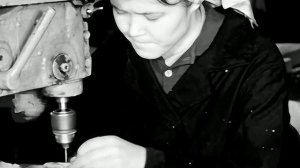 1971 год. Тюмень. Завод АТЭ. Штамповщицы