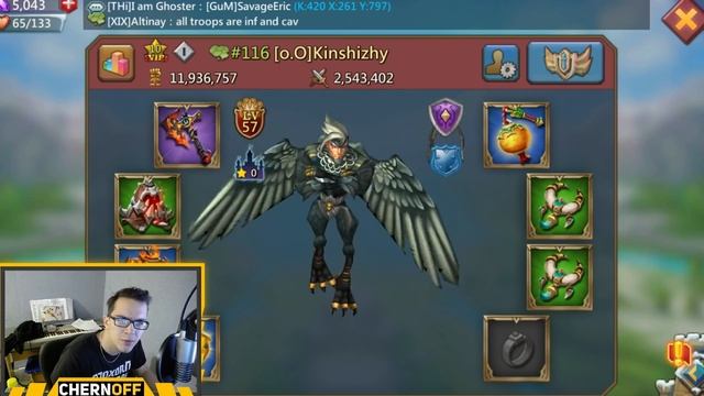 Погнали оценивать шмот! Советы новичкам по шмоту!. CHernOFF Lords Mobile! смотреть онлайн