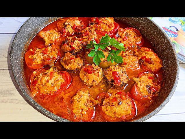 Кабачки и Перцы фаршированные смотреть онлайн