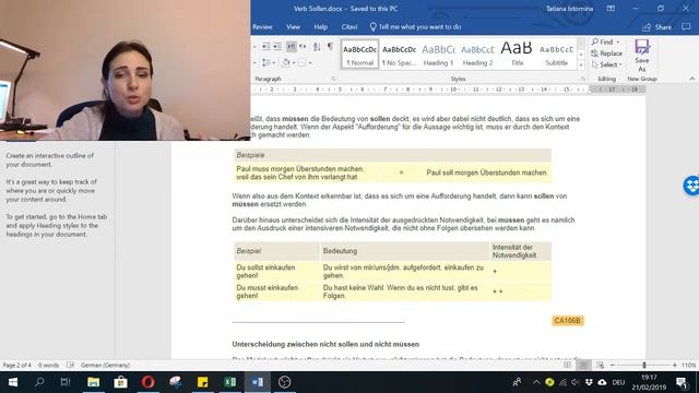 Разница между sollen и müssen смотреть онлайн