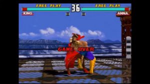 King Vs Anna - Tekken 3 CPU Fight