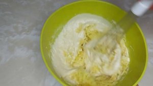 Пышные оладьи из яблок без соды на кефире простой рецепт