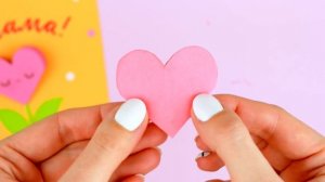 DIY ОТКРЫТКА с цветами для МАМЫ на День Рождения | Mother's day card ideas