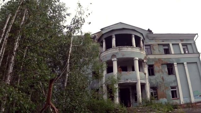 Жуткий заброшенный санаторий в подмосковье.Жесть.Тут можно снимать ужасы. смотреть онлайн