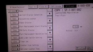 Change reset ADMIN PASSWORD of authentification login Ricoh MP2553 MP3053 MP3353