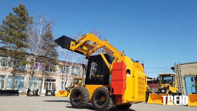 МИНИ-ПОГРУЗЧИК JULING JC65GH смотреть онлайн
