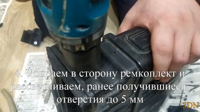 Ремонт корпуса воздушного фильтра автомобиля Fiat Albea Фиат Альбеа (Установка кронштейнов) смотреть онлайн