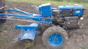 Мотоблок ЗУБР / ZUBR 12 л.с. с фрезой в агарод 2017