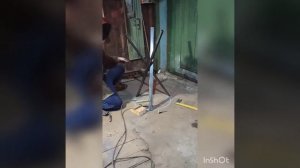 Стол своими руками ( подстолье из профиля)