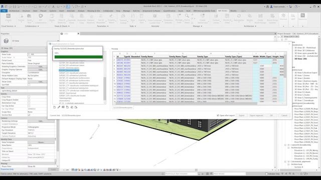 Excel Link Export / Import - NTI FOR REVIT смотреть онлайн