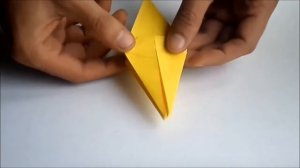 оригами Губка Боб,как сделать из бумаги губку боба // Origami Sponge Bob Square Pants