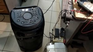 Тест акустической системы SONY MHC-V21D
