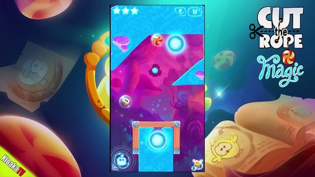Cut The Rope: Magic 2-10 Mushroom Land Walkthrough (3 Stars) смотреть онлайн