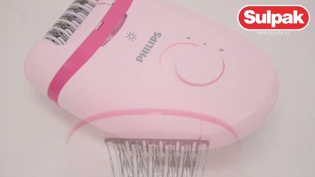 ЭПИЛЯТОР PHILIPS BRE285/00 распаковка смотреть онлайн