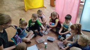 Фрагмент занятия по познавательно-исследовательской деятельности,  средняя группа Часть 1.