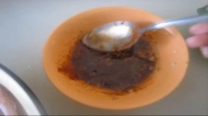 Курочка гриль с соевым соусом и чесноком