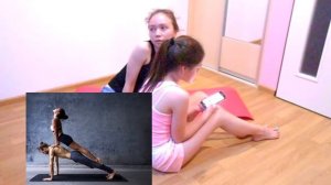YOGA CHALLENGE С СЕСТРОЙ // MARYANA COLD
