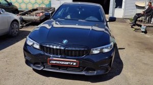 Чип-тюнинг BMW 3 G20 2.0TD 190hp 2019гв Stage1
