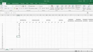 hacer bordes y sacar promedios rapidos en excel 2016