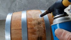 Лопнула бочка (15 л).