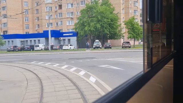 Продолжение поездки на трамвае Витязь-М. 14 мая 2023г. смотреть онлайн