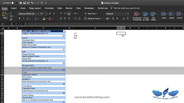 Extracting Data from a Column : 3 Solutions 1 Problem | (2 on mac & 1 Power Query) смотреть онлайн