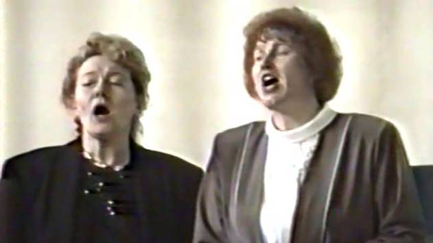 Репетиция к концерту (1997 г.). Романсы. Поют Смирнова В. Н. и Попова В. Ф.