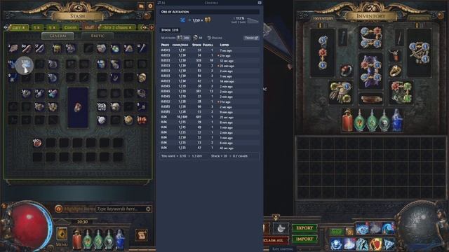 3.21 POE Path of exile crucible delve day 1 recap