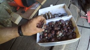 Раскопал свои военные радиодетали СССР, разобрал КВ приемник ,1978 года выпуска.