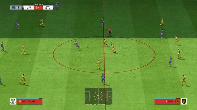 FIFA 23 — продолжаю просто записывать игру. Трудный матч против клуба ST.JOHNSTONE