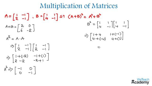 010-Multiplication Of Matrices Example - 1 ⧸ Matrices ⧸ Maths Algebra