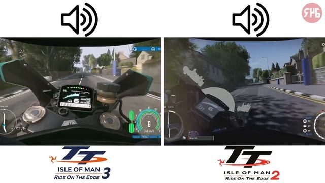 TT Isle Of Man Ride On The Edge 2 Vs. TT Isle Of Man Ride On The Edge 3 (Comparison)