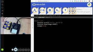 Cyberbot Module Includes Microbit Module