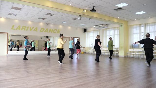 Bye Bye Mambo. ТАНЦУЕМ ПЕРВЫЙ РАЗ. ФРАГМЕНТ УРОКА. ОМСК. Lariva Dance. 22.03.2023 г.