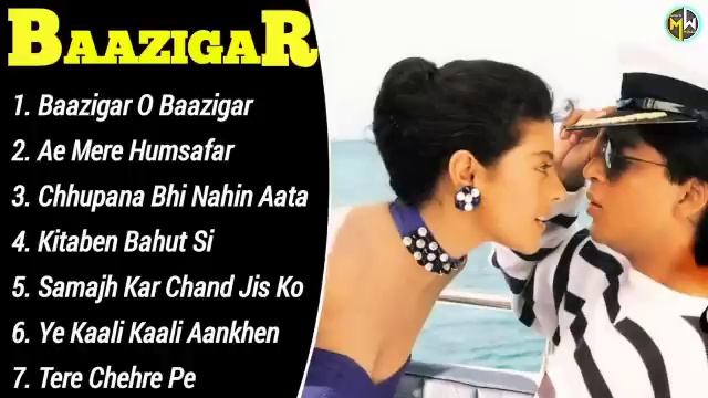 Baazigar Movie All Songs~Shahrukh Khan~Kajol~Shilpa Shetti~MUSICAL WORLD, смотреть онлайн