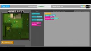 Программируем Стива из Minecraft! Алгоритмы и циклы в Code hour - программирование для новичков