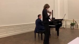 Играет Даниил Бессонов (Daniil Bessonov) 16.11.2019 г., Баден-Баден. Альфред Шнитке, "Полька"