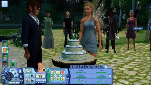 Let's Play The Sims 3 Supernatural - Ep. 11 - Just Married! смотреть онлайн