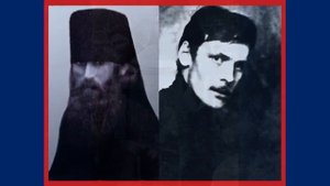Оптинская пустынь. Василий, Ферапонт, Трофим. В конце фото еще двух  молодых святых.