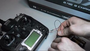 Turnigy 9Х привязка приемника