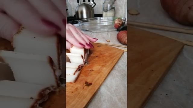 Картошка-гармошка с салом в духовке ч.1 смотреть онлайн