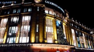 Illuminations de Noël Galeries Lafayette - Strasbourg 2012