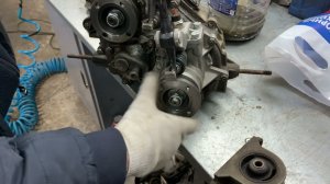 Работа ОПМ Нива 4х4/Легенд/ (отключение переднего моста)