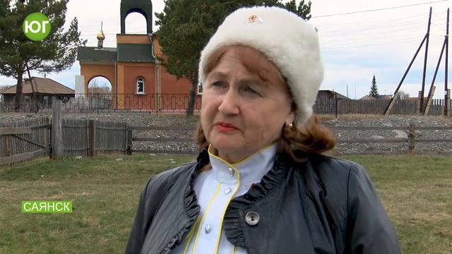 Казаки посадили аллею в честь первопроходцев Ермака в с.Саянск
