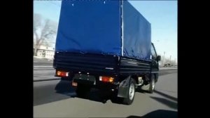 Hyundai Porter на дороге